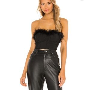 Superdown bustier top